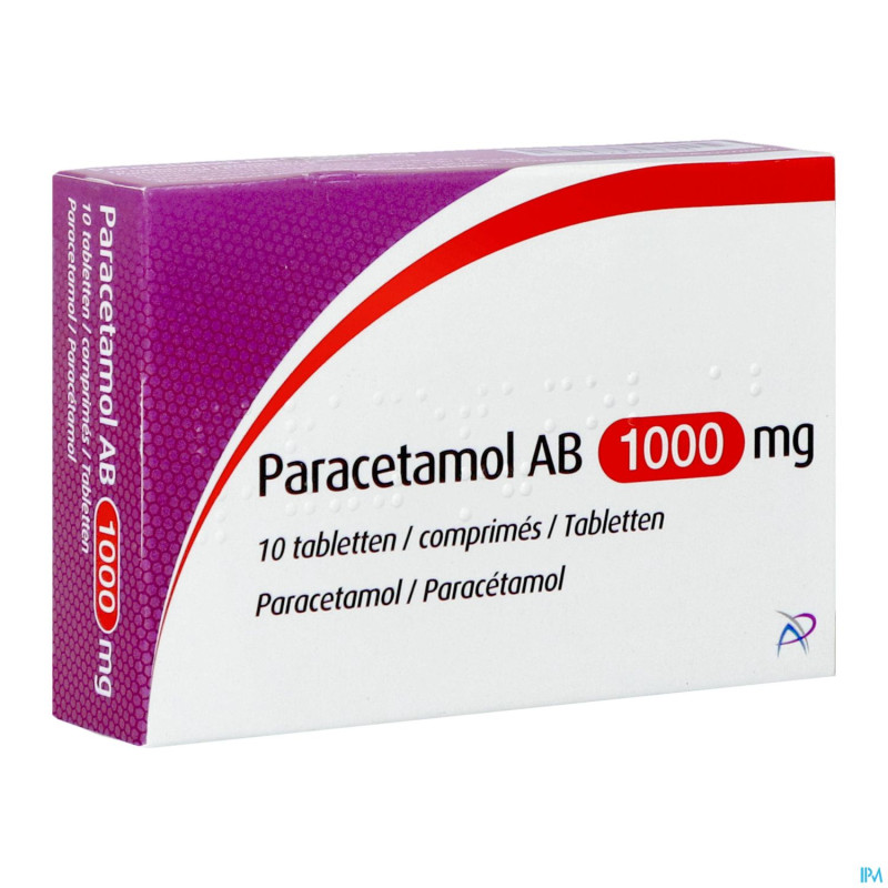 Paracetamol ab 1000mg comp  10