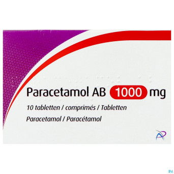 Paracetamol ab 1000mg comp  10