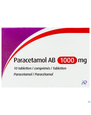 Paracetamol ab 1000mg comp  10
