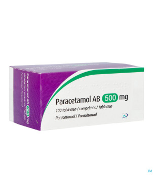 Paracetamol ab  500mg comp 100