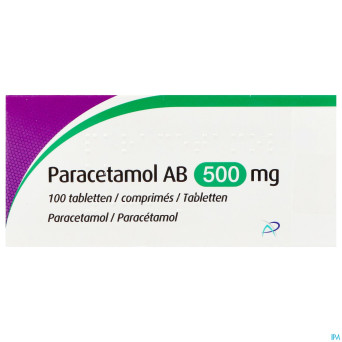 Paracetamol ab  500mg comp 100