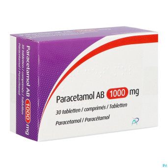 Paracetamol ab 1000mg comp  30