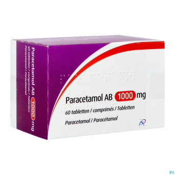 Paracetamol ab 1000mg comp  60