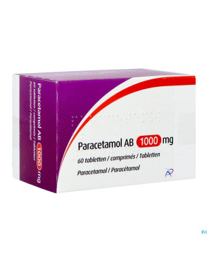 Paracetamol ab 1000mg comp  60