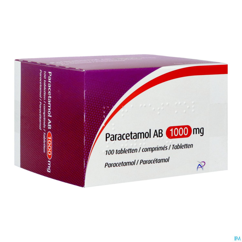 Paracetamol ab 1000mg comp 100