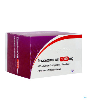 Paracetamol ab 1000mg comp 100