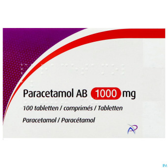 Paracetamol ab 1000mg comp 100