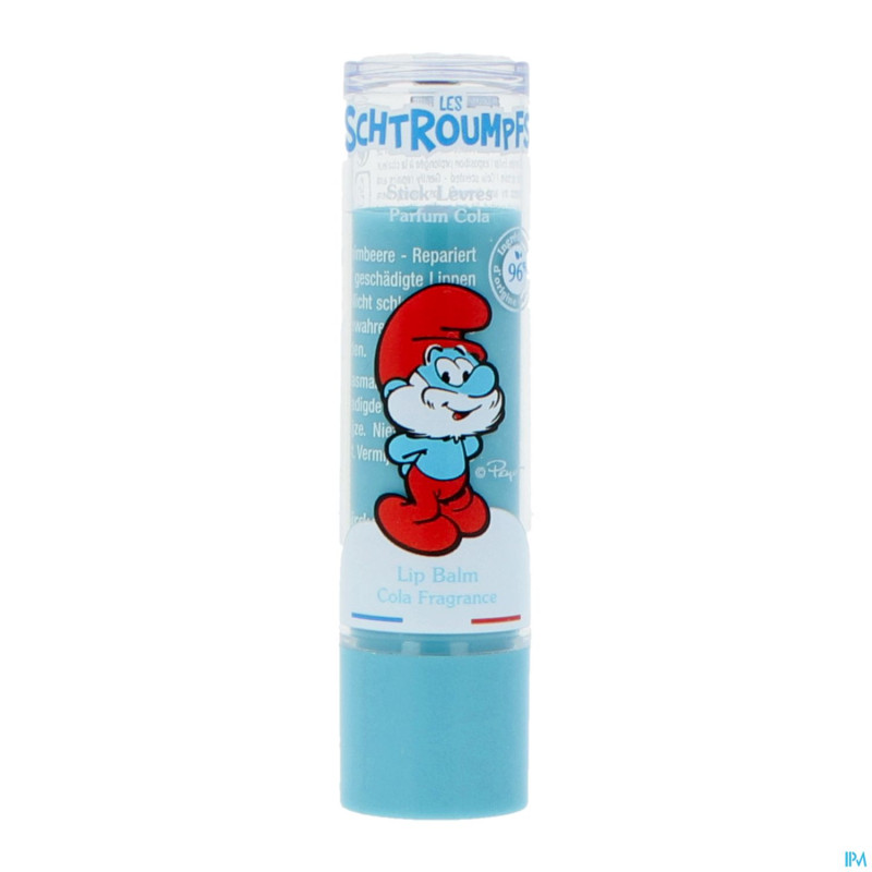 Le comptoir du bain levres schtroumpf cola stick4g