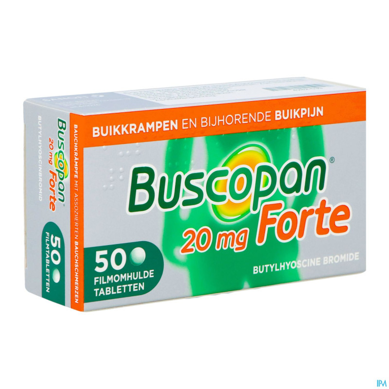 Buscopan forte  20mg comp pell  50