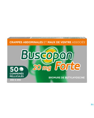 Buscopan forte  20mg comp pell  50