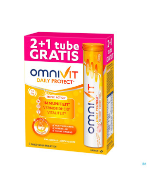 Omnivit daily protect tripack    comp eff 3x20