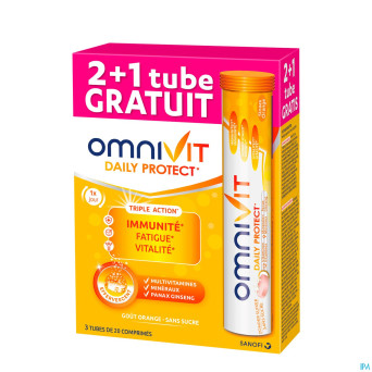 Omnivit daily protect tripack    comp eff 3x20
