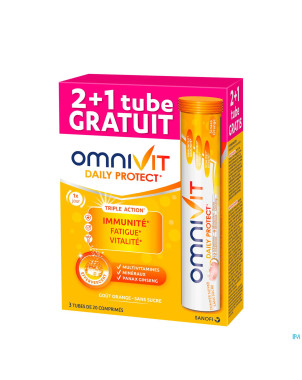 Omnivit daily protect tripack    comp eff 3x20