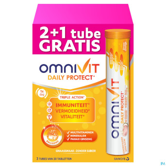 Omnivit daily protect tripack    comp eff 3x20