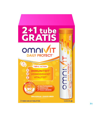 Omnivit daily protect tripack    comp eff 3x20