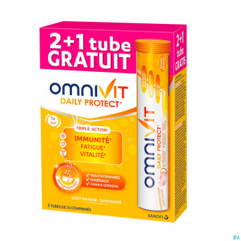 Omnivit daily protect tripack    comp eff 3x20
