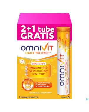 Omnivit daily protect tripack    comp eff 3x20