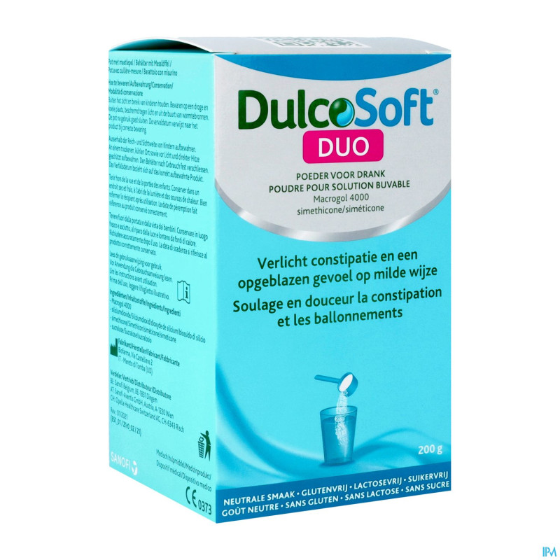 Dulcosoft duo pdr sol buvable    pot 200g