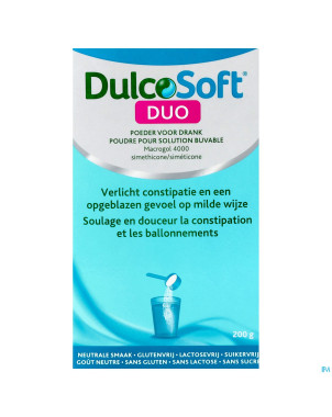 Dulcosoft duo pdr sol buvable    pot 200g