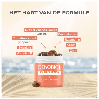 Oenobiol solaire express caps 2x15    promo