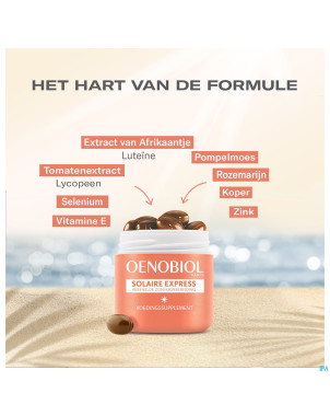 Oenobiol solaire express caps 2x15    promo