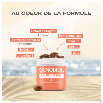 Oenobiol solaire express caps 2x15    promo