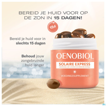 Oenobiol solaire express caps 2x15    promo