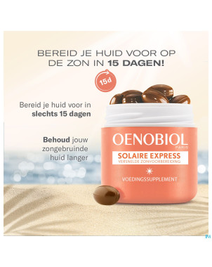 Oenobiol solaire express caps 2x15    promo