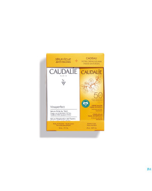 Caudalie coffret vinoperfect serum+cr sol. 2 prod.
