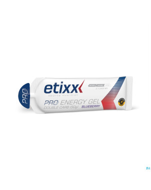 Etixx double carb energy gel prol.blueberry 1x60ml