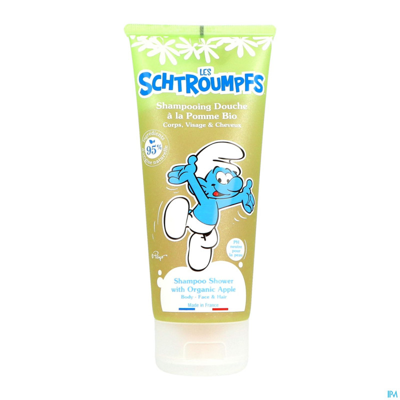 Le comptoir du bain geldche schtroumpf pomme 200ml