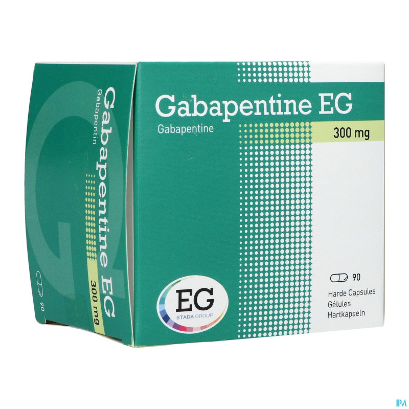 Gabapentine eg 300mg pi pharma    caps dur  90 pip