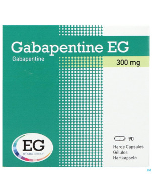 Gabapentine eg 300mg pi pharma    caps dur  90 pip