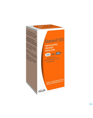 Steovit d3 orange 500mg/200ui comp croq.  180 flac