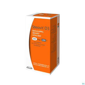 Steovit d3 orange 500mg/200ui comp croq.  180 flac
