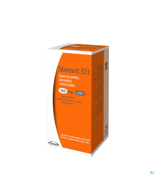 Steovit d3 orange 500mg/200ui comp croq.  180 flac