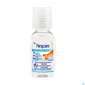 Nexcare gel desinfectant main  25ml
