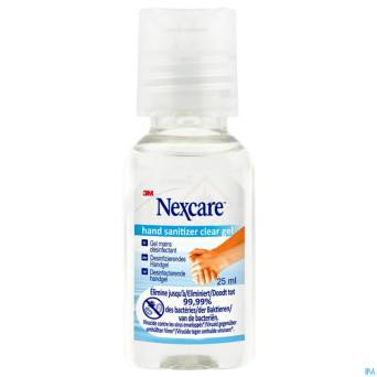 Nexcare gel desinfectant main  25ml