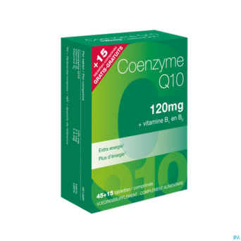 Coenzyme q10 120mg    comp 45+15 gratuit revogan