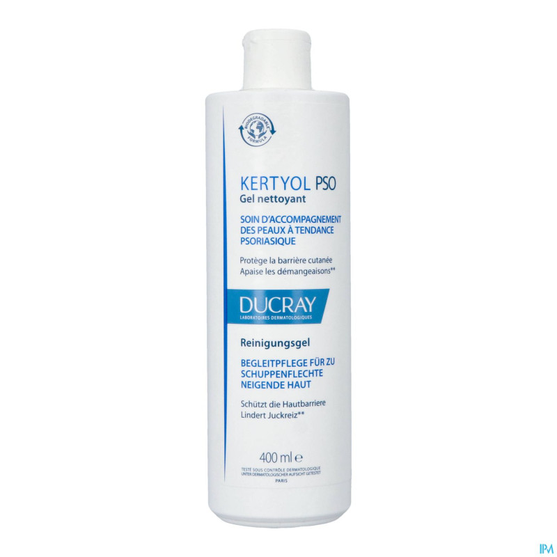 Ducray kertyol pso gel nettoyant    400ml