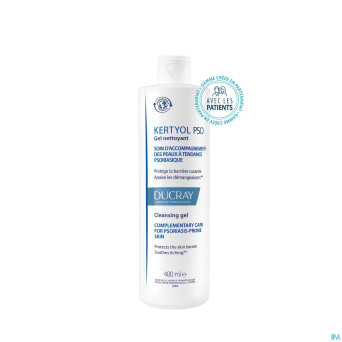 Ducray kertyol pso gel nettoyant    400ml