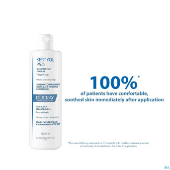Ducray kertyol pso gel nettoyant    400ml