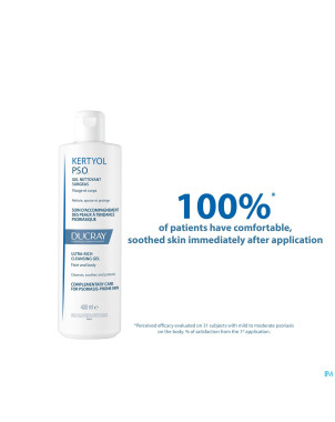 Ducray kertyol pso gel nettoyant    400ml