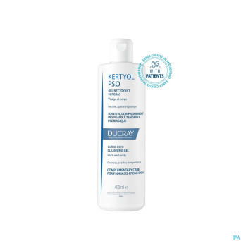 Ducray kertyol pso gel nettoyant    400ml