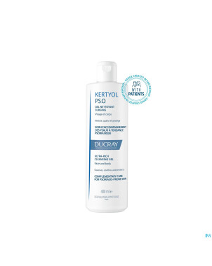 Ducray kertyol pso gel nettoyant    400ml