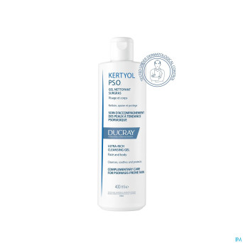 Ducray kertyol pso gel nettoyant    400ml