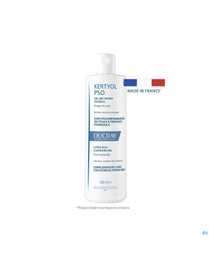 Ducray kertyol pso gel nettoyant    400ml