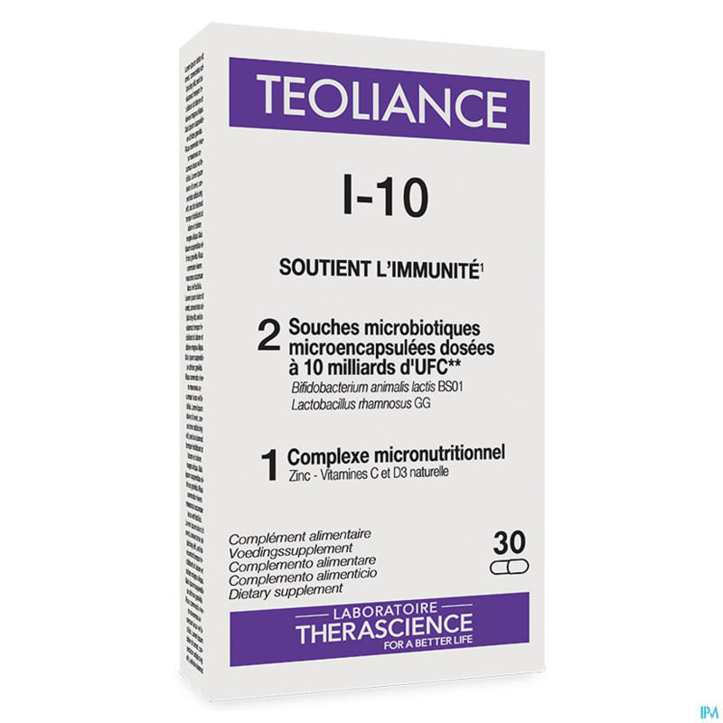 I-10    caps 30 teoliance phy255