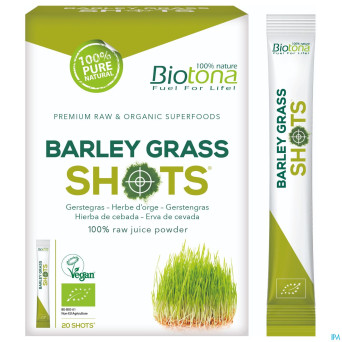 Biotona barley grass shots    sticks 20x2,2g