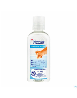 Nexcare gel desinfectant main  75ml